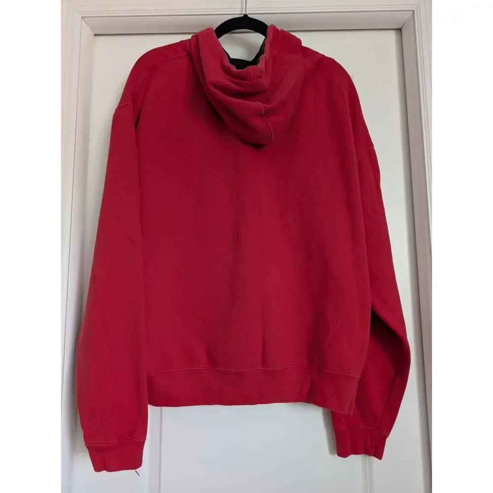 Ohio State‎ Buckeyes Hoodie Sweatshirt Red Size XL Embroidered Y2K Spellout 2010